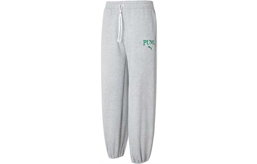 PUMA PUMA Knitted Sweatpants Unisex Gray