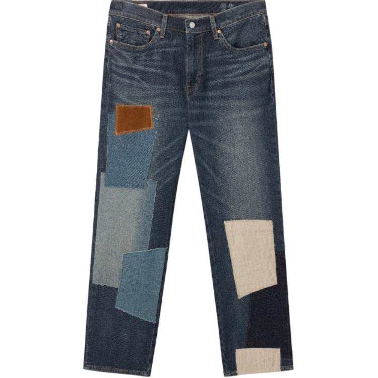 Levis Levis Jeans Men's Washed Blue Moderate Tapered Pants