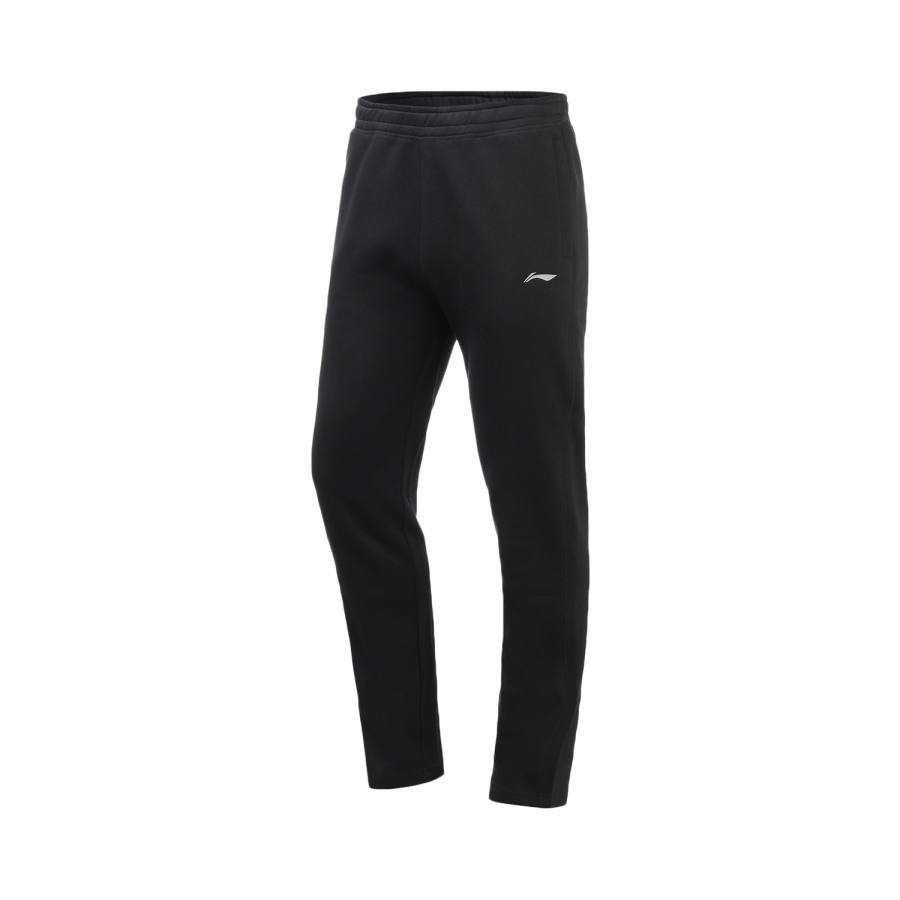 Li-Ning Li Ning Knitted Sweatpants Men's Thickened Straight Fit Pants