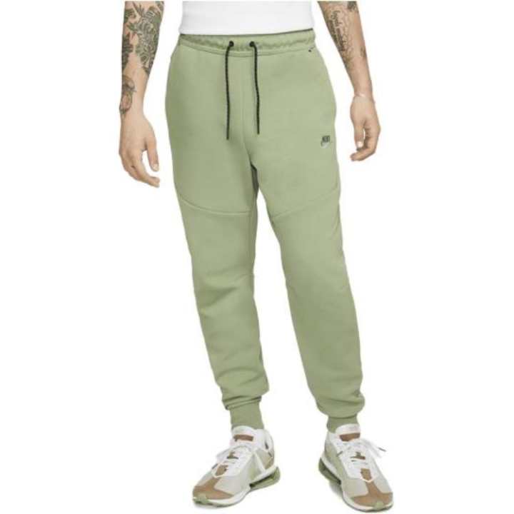 Nike Nike Knitted Sweatpants Men's Oil Green Moderate Cuffed Pants