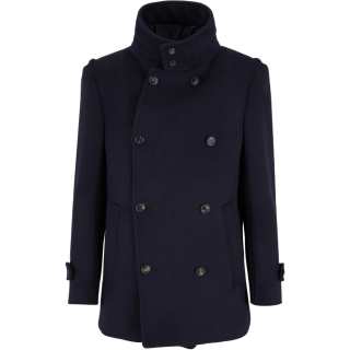 EMPORIO ARMANI Puffer Jacket Men's Marine Blue
