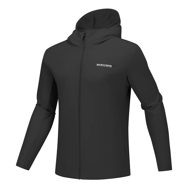 Skechers GODRI Jacket Men's Carbon Black