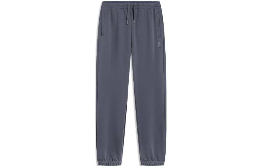 Li-Ning Li Ning Sports Trendy Collection Knitted Sweatpants Men's Ebony Black