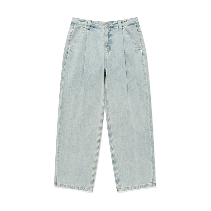 COVERNAT Jeans Unisex Light Blue Moderate Straight Fit Pants