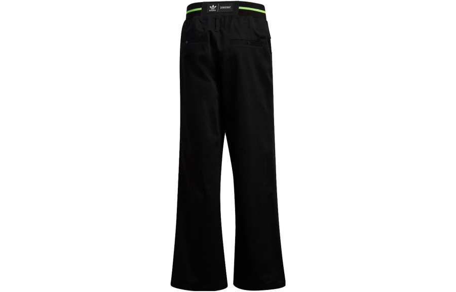 Adidas Originals X SANKUANZ Knitted Sweatpants Men's Black Moderate Other