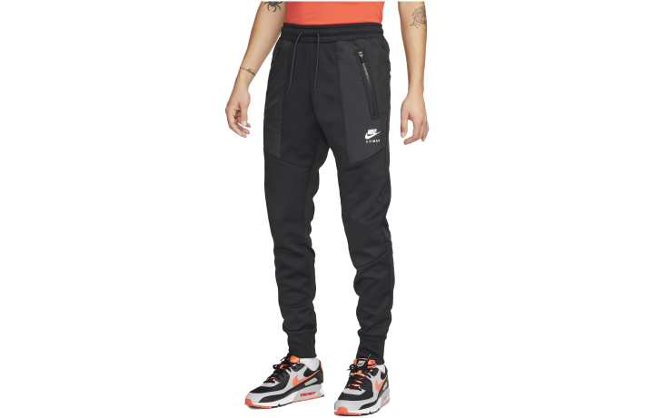Nike Nike Knitted Sweatpants Men's Black Moderate Cuffed Pants