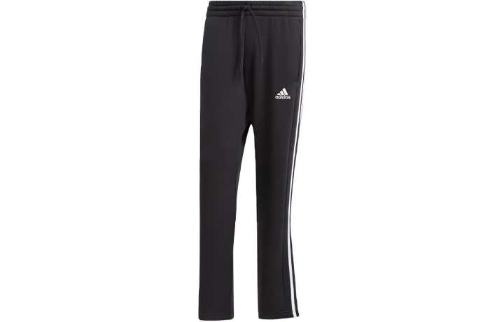 Adidas Adidas Essentials 3 Stripes Open Hem Fleece Pants