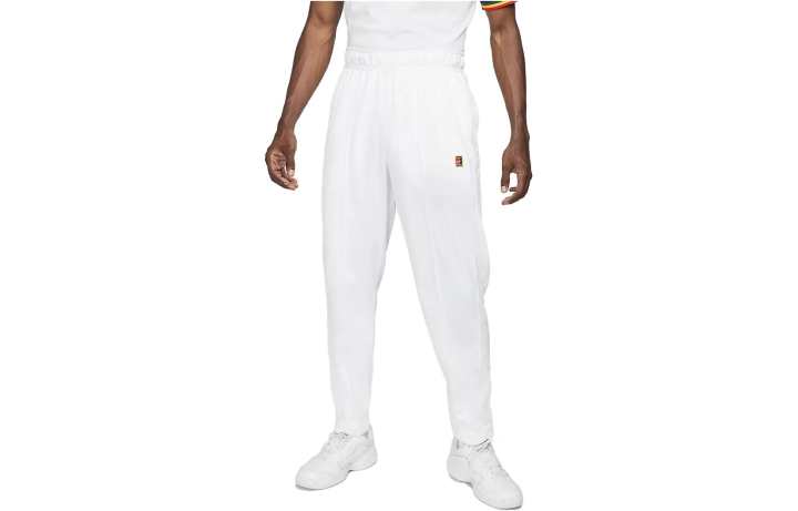 Nike Nike Knitted Sweatpants Men's White Moderate Tapered Pants