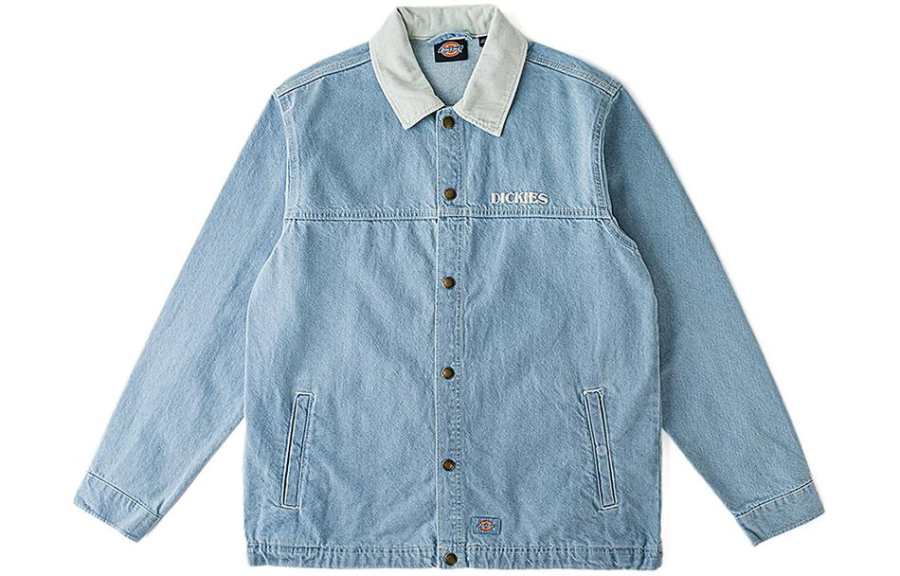 Dickies Dickies Denim Jackets Unisex Lapel Moderate Other