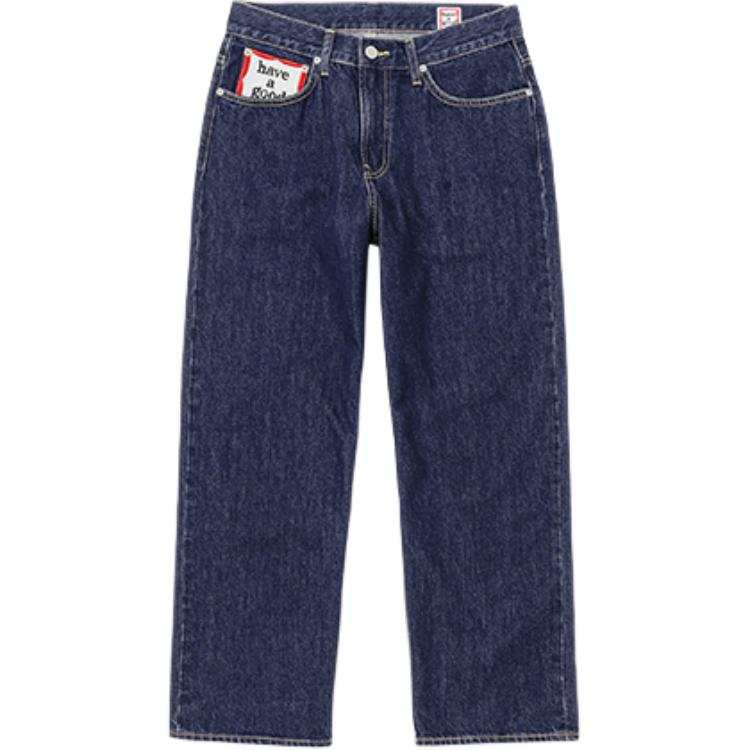 Lee Lee x Have A Good Time Jeans Unisex Dark Blue