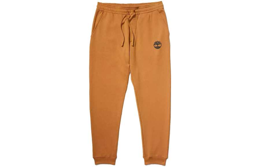 Timberland Knitted Sweatpants Men's Wheat Moderate Cuffed Pants