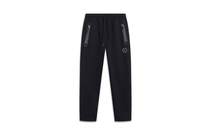 Li-Ning Li Ning Knitted Sweatpants Men's Black