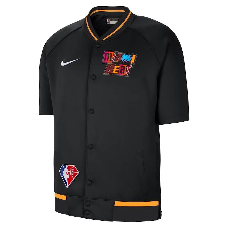 Nike Nike x NBA Miami Heat Team Showtime Jackets & Coats Unisex Black