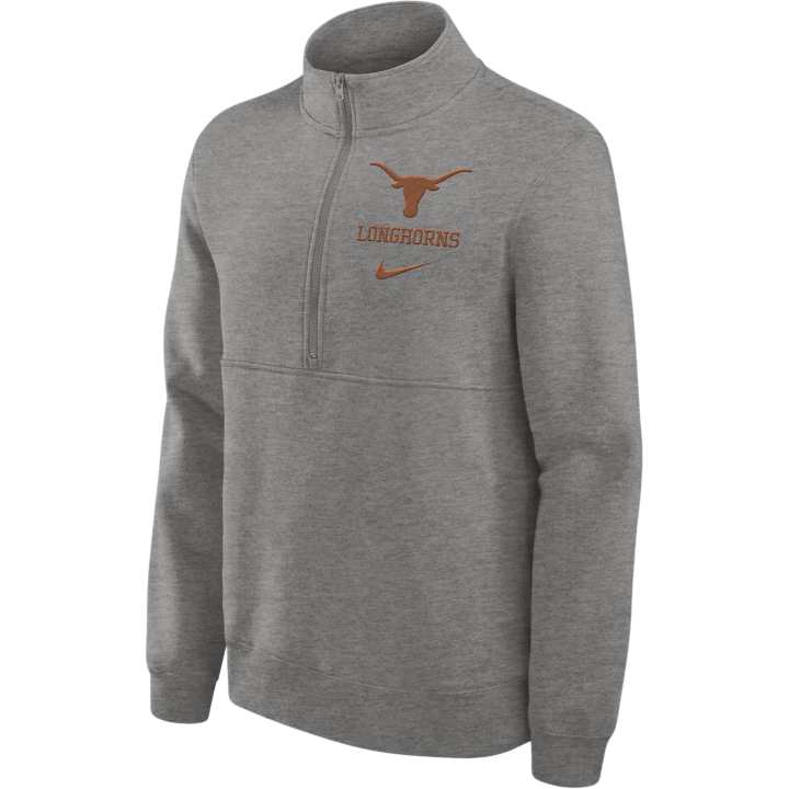 Nike Nike Texas Longhorns Primetime Club Men's Nike College 1/2-Zip Crew