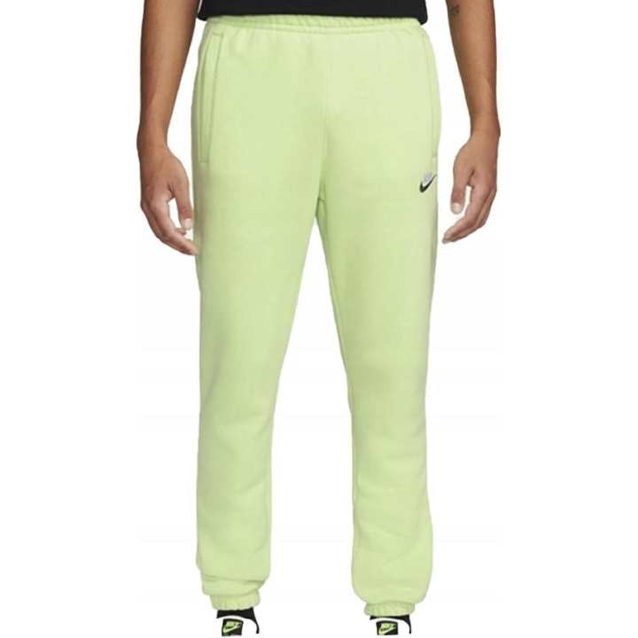 Nike Nike Knitted Sweatpants Men's Green Moderate Cuffed Pants