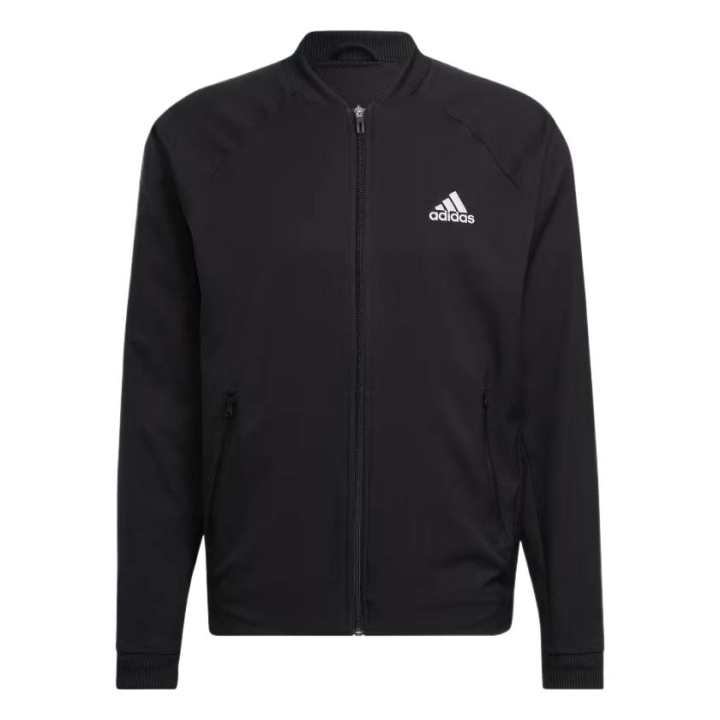 Adidas Adidas Tennis Jackets Men's Black Baseball Collar Moderate Other
