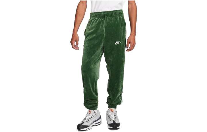 Nike Nike Knitted Sweatpants Men's Green Moderate Cuffed Pants