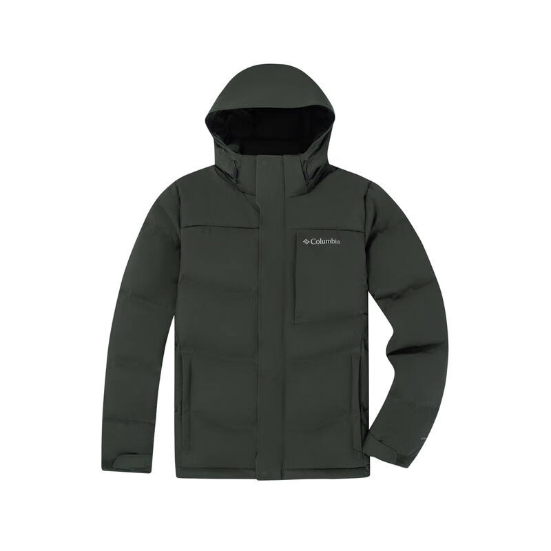 Columbia City Outdoor Collection Down Jacket Men's Army Green