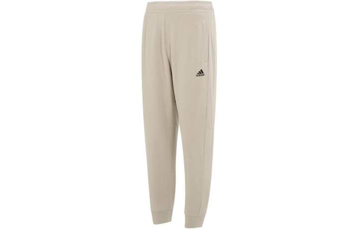 Adidas Adidas Knitted Sweatpants Men's Light Khaki Moderate Cuffed Pants