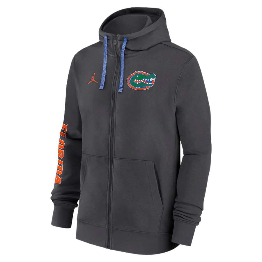 Jordan Jordan Florida Gators Sideline Team Issue Men's Jordan College Full Zip Hoodie