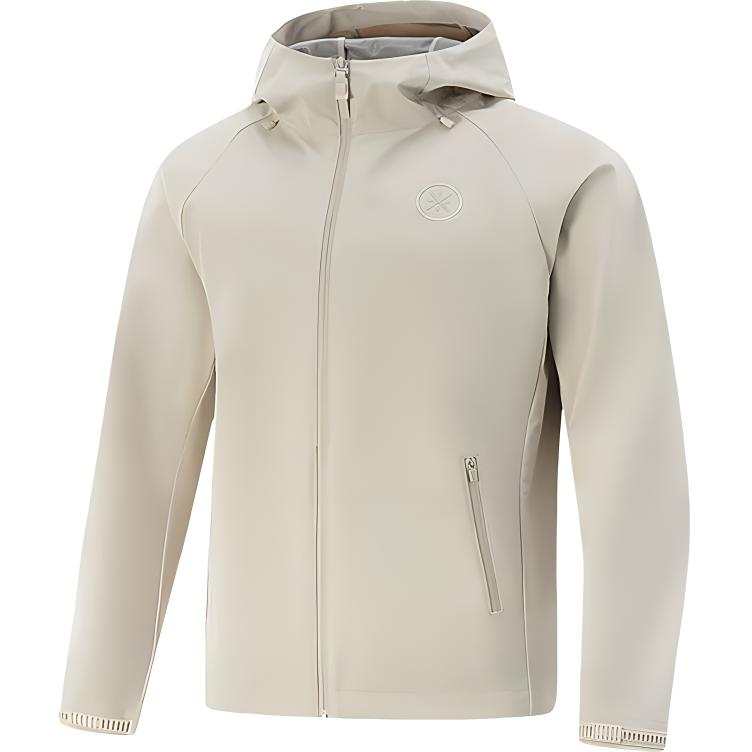 Li-Ning Li Ning Jackets & Coats Men's Ecru