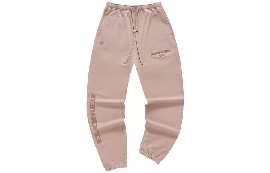 FILA FUSION FUSIONEER.1911 Knitted Sweatpants Unisex Aromatherapy Pink