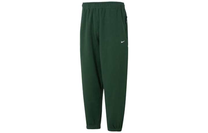 Nike Nike Solo Swoosh Knitted Sweatpants Men's Green