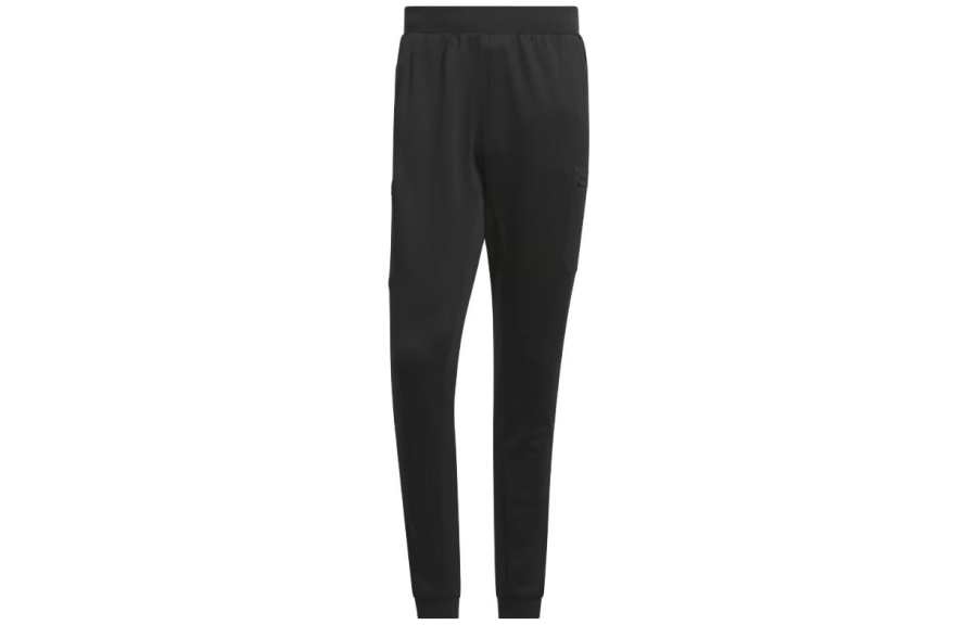 Adidas Adidas COLD.RDy Knitted Sweatpants Men's Black Moderate Cuffed Pants