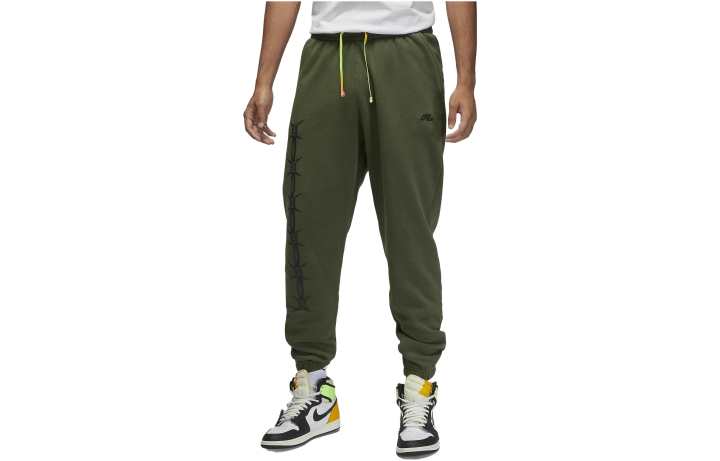 Jordan Jordan Knitted Sweatpants Men's Olive Green
