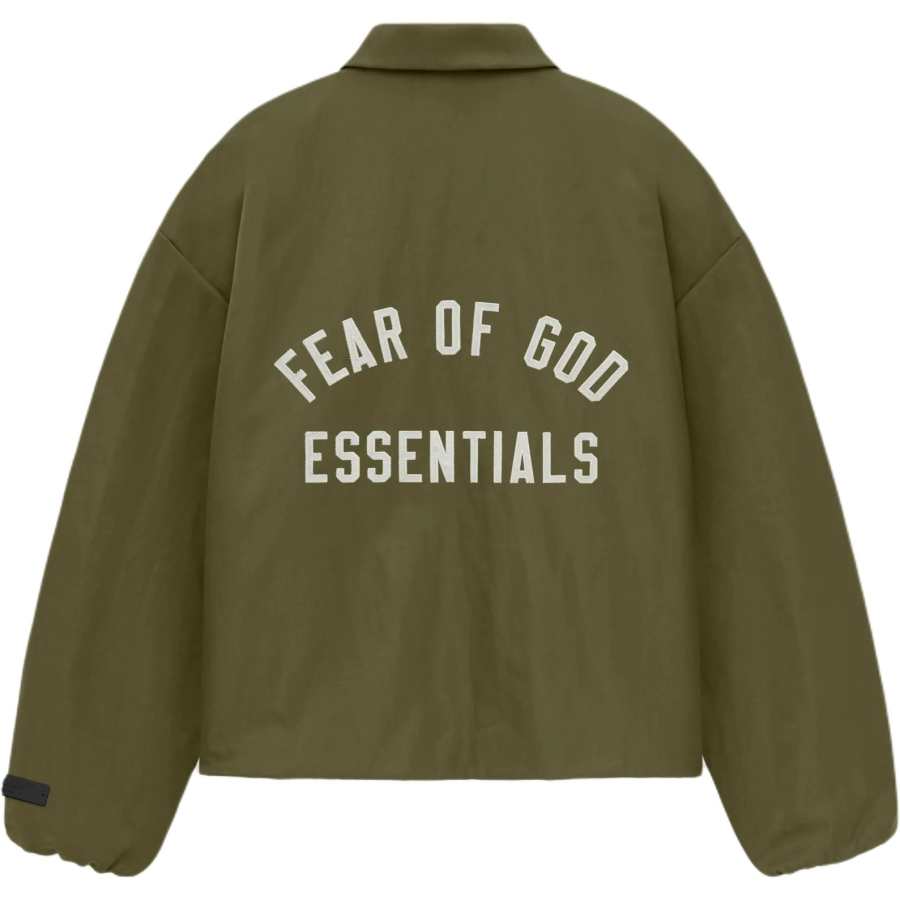 Fear Of God Essentials Textured Nylon Trucker Jacket
