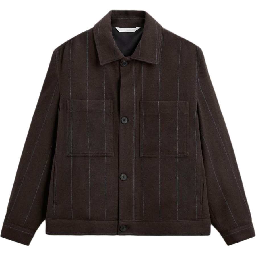 ZARA ZARA Jackets & Coats Men's Dark Brown