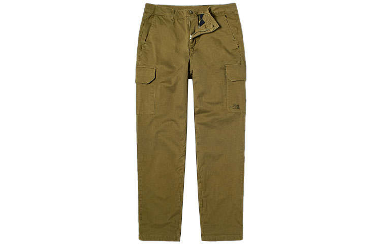THE NORTH FACE Casual Pants Men's Brown Moderate Straight Fit Pants
