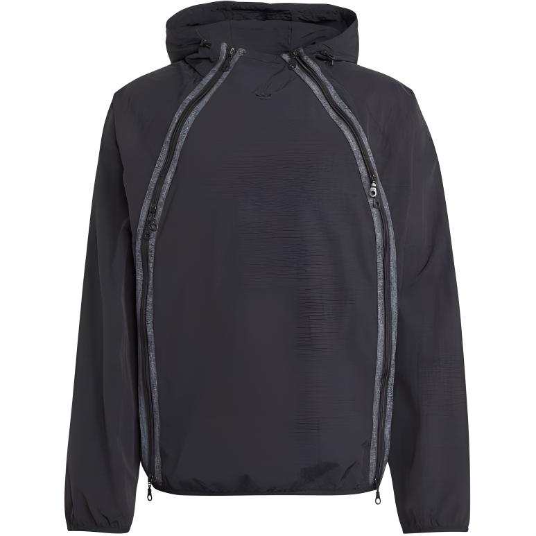Adidas Adidas Originals Logo Detailed Zipped Windbreaker