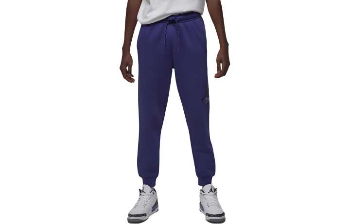 Jordan Jordan ESSENTIALS Knitted Sweatpants Men's Sky Purple Moderate Cuffed Pants