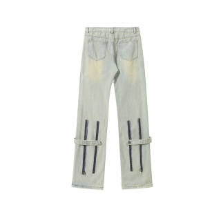 FAX FOR FMACM Jeans Men's Moderate Straight Fit Pants