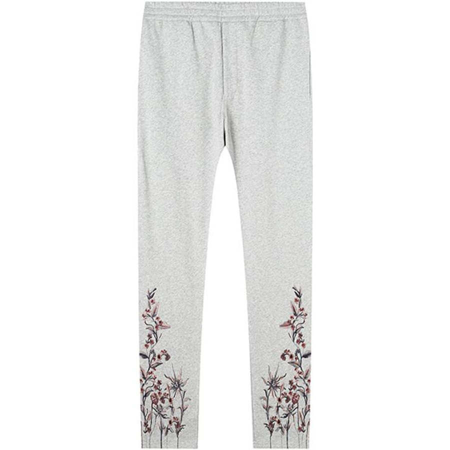 Alexander McQueen FW22 Knitted Sweatpants Men's Gray