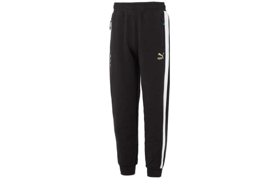 PUMA PUMA Knitted Sweatpants Unisex Black