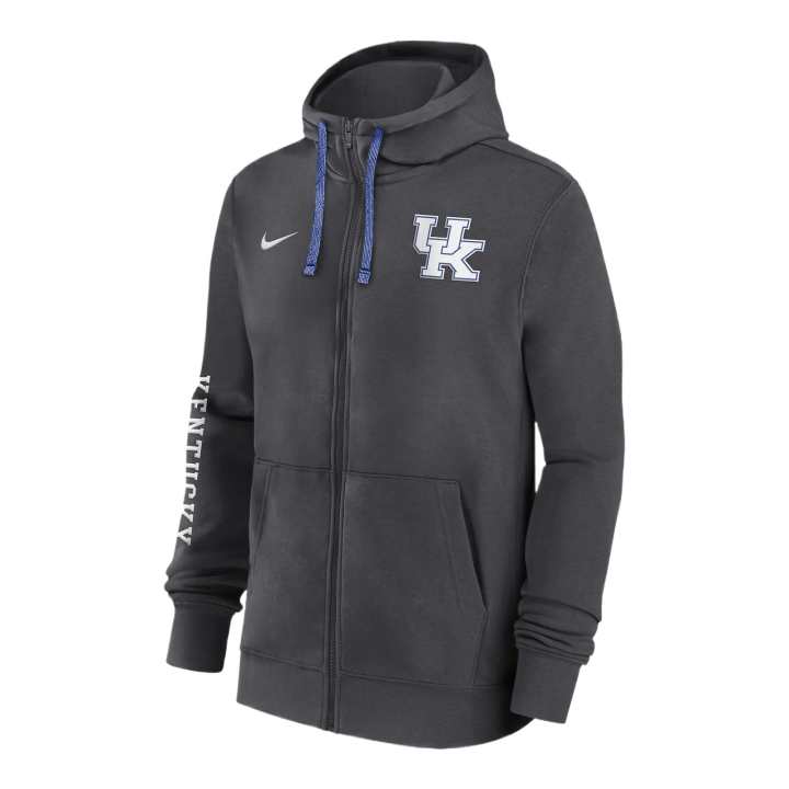 Nike Nike Kentucky Wildcats Sideline Team Issue Men's Nike College Full Zip Hoodie