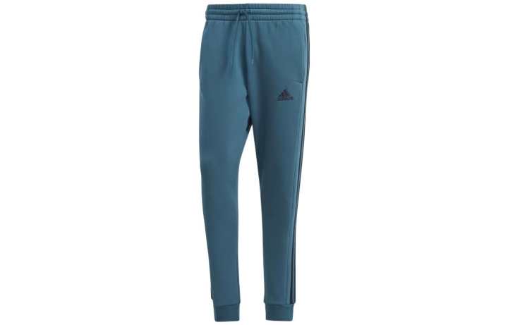 Adidas Adidas Essential Knitted Sweatpants Men's Night Blue Moderate Cuffed Pants