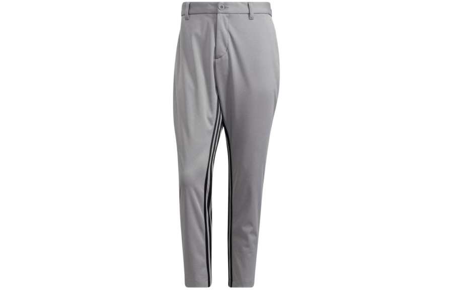 Adidas Adidas Casual Pants Men's Medium Gray Moderate Straight Fit Pants