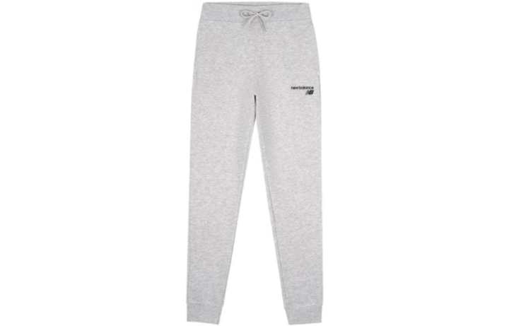 New Balance New Balance Knitted Sweatpants Men's Gray Moderate Cuffed Pants