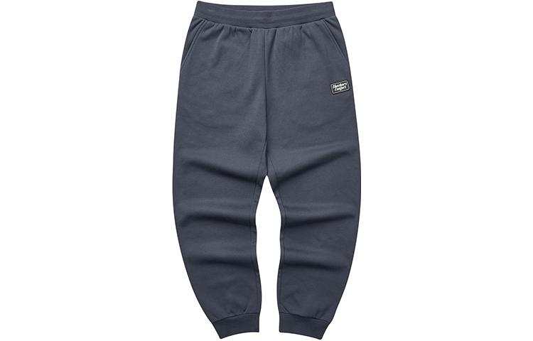 Skechers Knitted Sweatpants Men's Odyssey Gray/026R Moderate Cuffed Pants