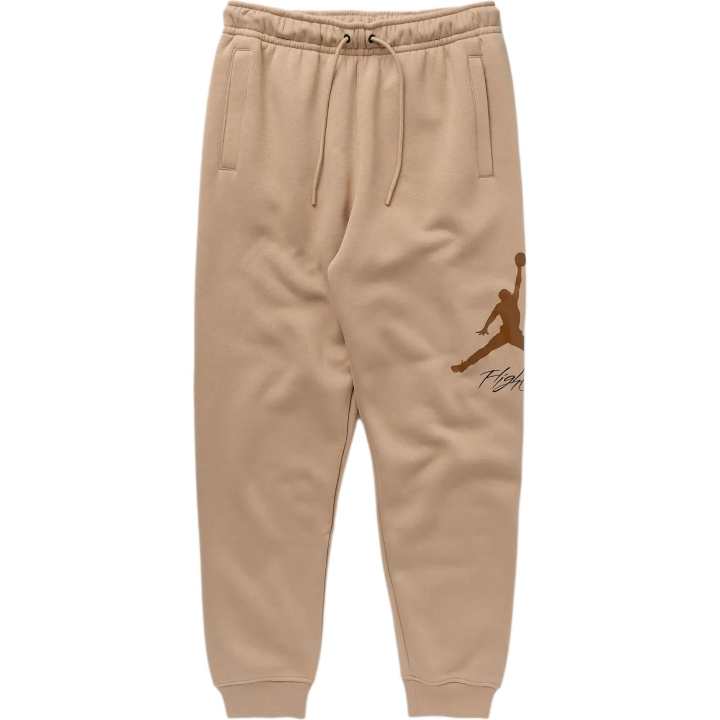 Jordan Jordan Knitted Sweatpants Men's Khaki Moderate Cuffed Pants