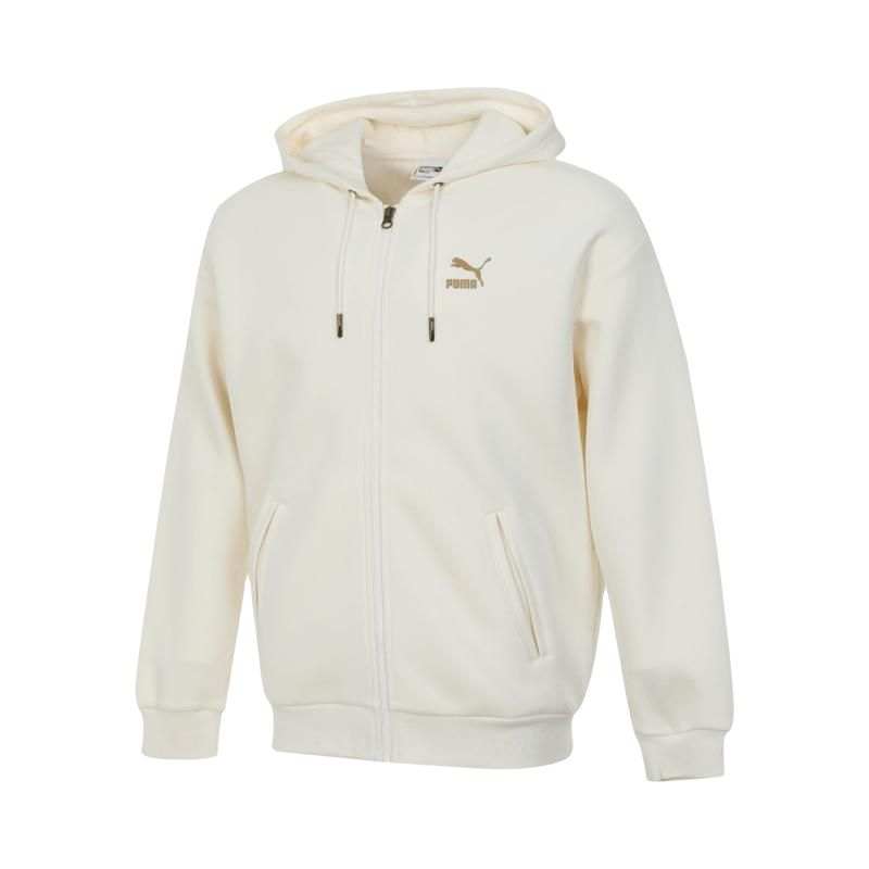 PUMA Jackets Unisex Ecru Hooded Moderate Other