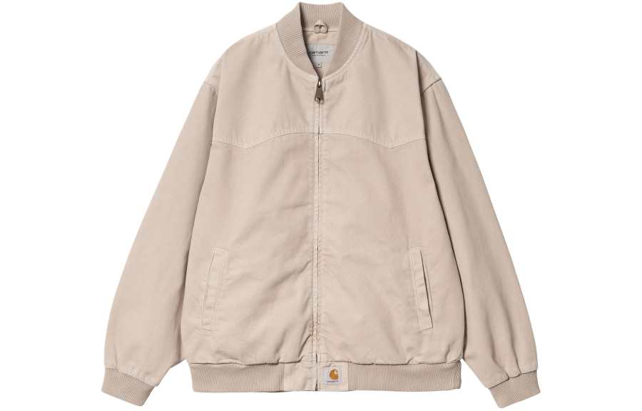Carhartt WIP SS24 OG Santa Fe Bomber Jackets & Coats Men's Ecru