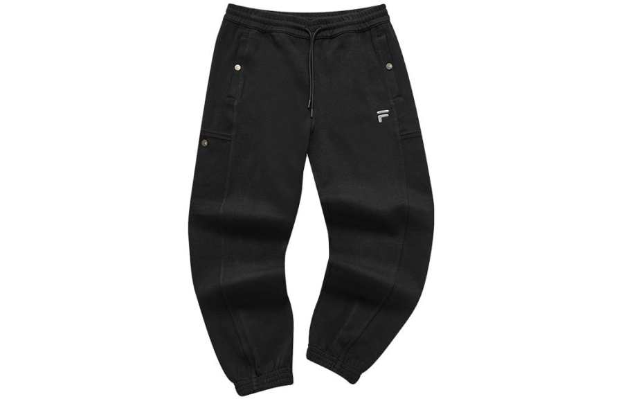 FILA FUSION Knitted Sweatpants Men's Jet Black