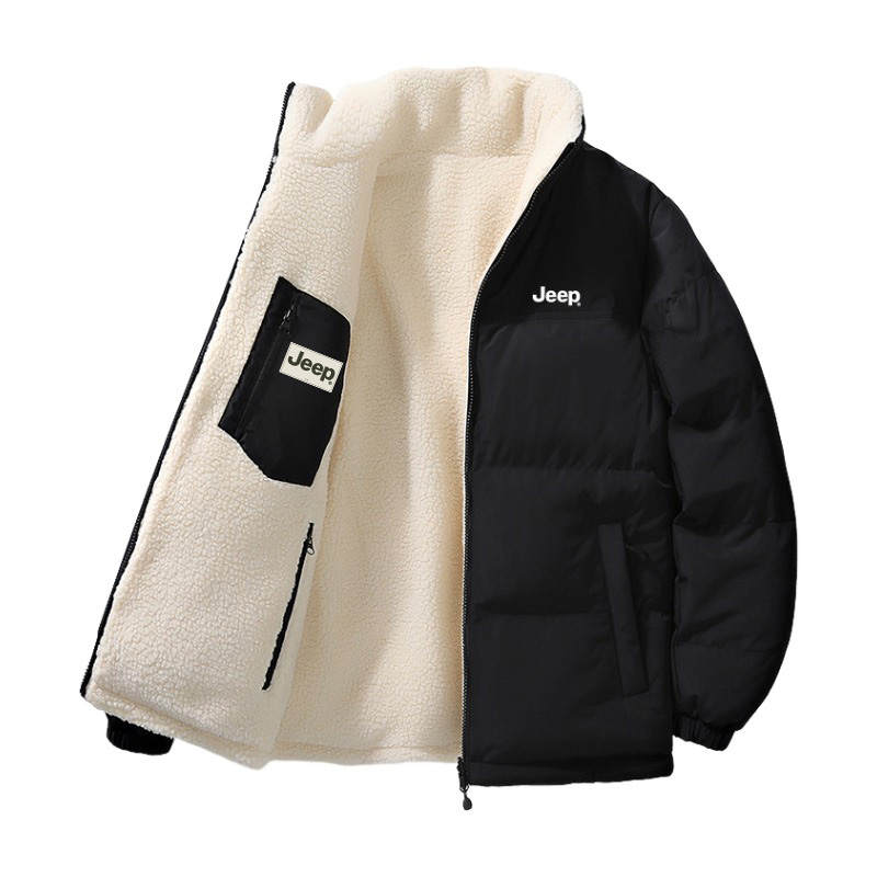Jeep Jeep Puffer Jackets Men's Stand Collar Moderate