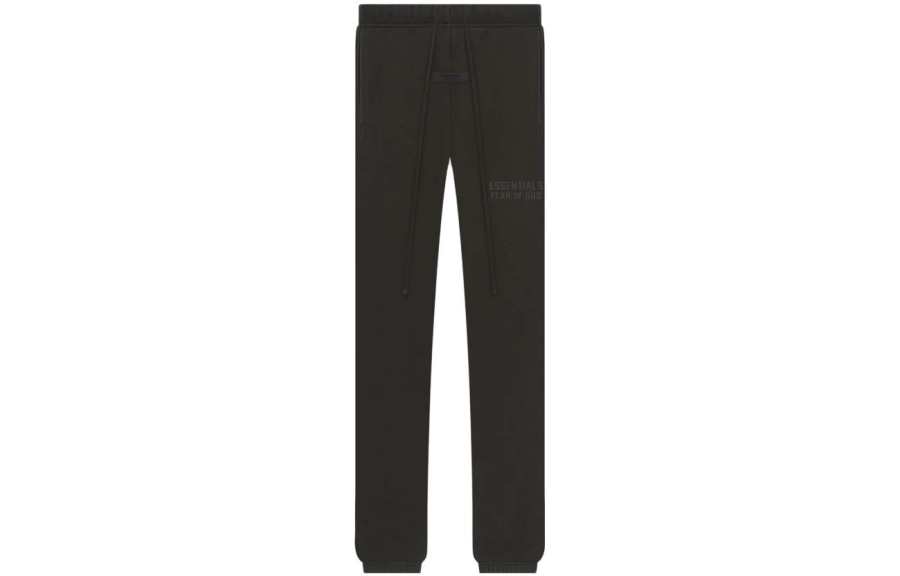 Fear Of God Essentials Knitted Sweatpants Men's Light Black