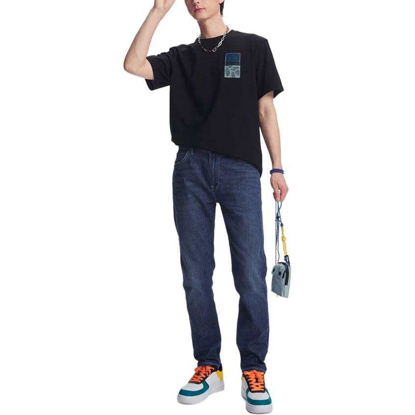 Lee Lee Jeans Men's Medium Blue Thin Tapered Pants
