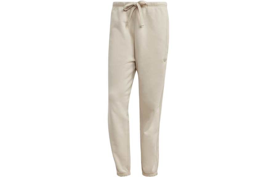 Adidas Originals Blue Version Collection Knitted Sweatpants Men's Khaki Moderate Cuffed Pants